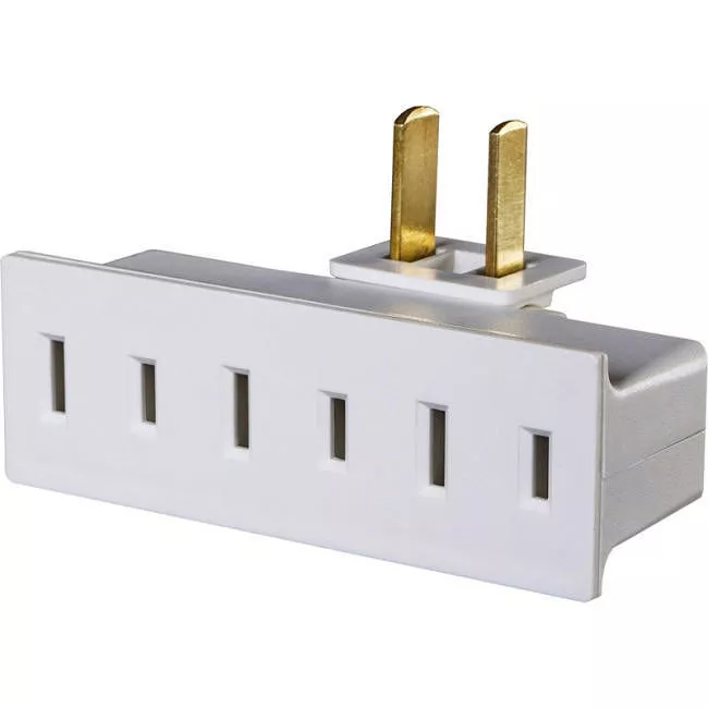CyberPower GT300P Pivoting Wall Tap Swivel Plug Turns 1 Outlet Into 3