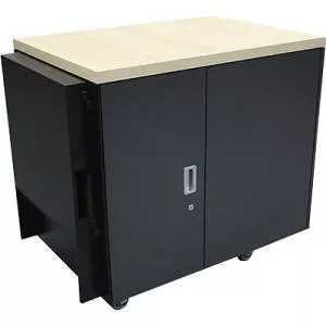 APC AR4018IA NetShelter CX 18U Secure Soundproof Server Room in a Box Enclosure International
