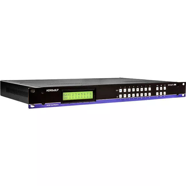 SmartAVI HDR8X8LPS HDMI 8x8 Router
