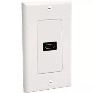 StarTech HDMIPLATE Single Outlet Female HDMI® Wall Plate White