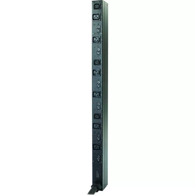 APC AP7567A Rack PDU, Basic, Zero U, 14.4kW, 208 V, (6) C19 & (3) C13, High Temp