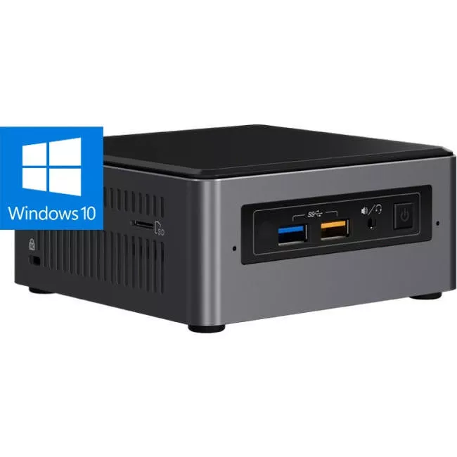 Intel BOXNUC7I5BNHXF NUC 7 Home NUC7i5BNHXF Mini PC - Core i5-7260U 2.20 GHz - 4 GB DDR4 SDRAM