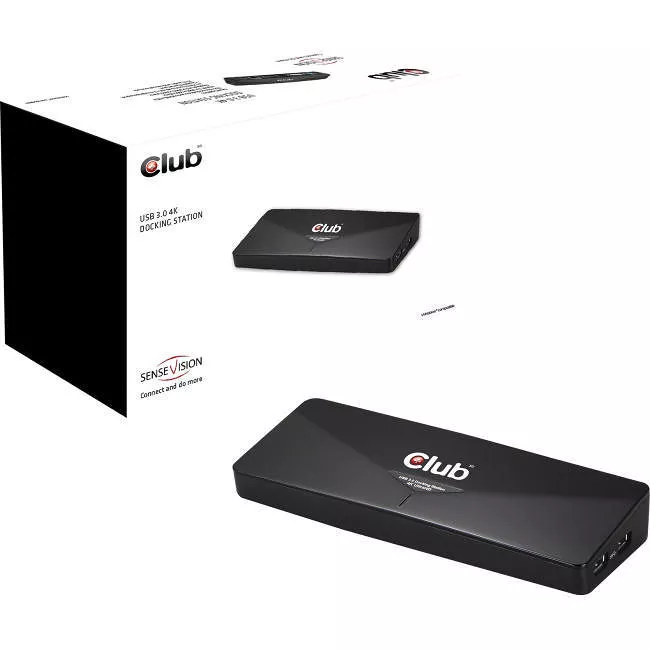 Club 3D CSV-3103D SenseVision USB 3.0 4K Docking Station