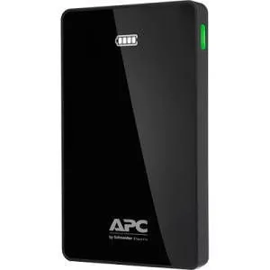 APC M10BK Mobile Power Pack, 10000mAh Li-Polymer, Black
