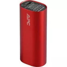 APC M3RD Mobile Power Pack, 3000mAh Li-ion Cylinder, Red