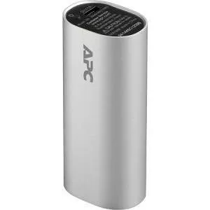 APC M3SR Mobile Power Pack, 3000mAh Li-ion Cylinder, Silver