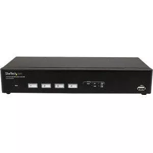 StarTech SV431DVIUDDM 4 Port USB DVI KVM Switch with DDM and Cables