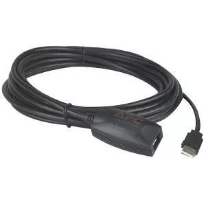 APC NBAC0213P NetBotz USB Latching Repeater Cable, Plenum - 5m