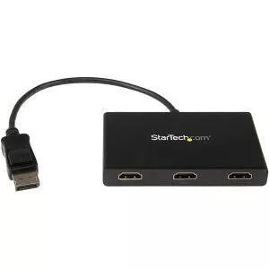 StarTech MSTDP123HD DisplayPort to HDMI Multi-Monitor Splitter - 3-Port MST Hub - DP 1.2 to 3x HDMI