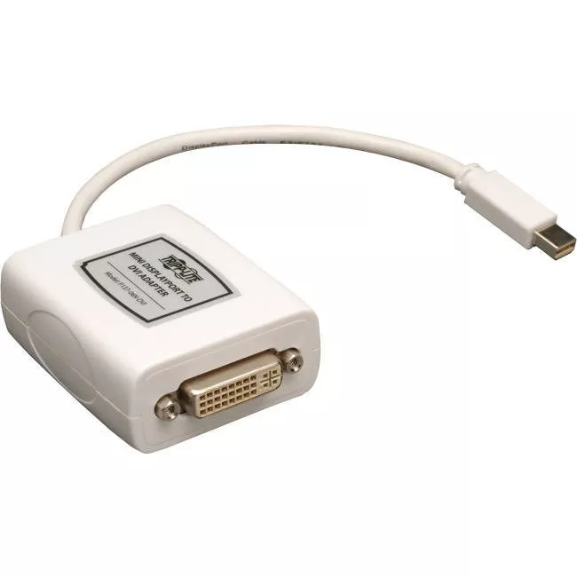 Tripp Lite P137-06N-DVI Mini DP to DVI Adapter (M/F) - Passive - White - 6 in - TAA