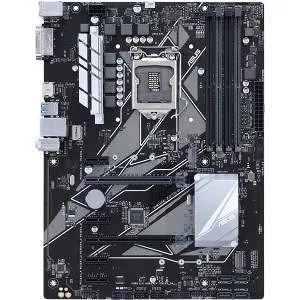 ASUS PRIME Z370-P Desktop Motherboard - 1x Socket H4 LGA-1151 - Intel Z370 - 4x DDR4 - RAID - 2x M.2 - 2x PCIe x16 - ATX