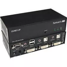 SmartAVI DVN-2PS DVNET-2P, 2X1 DVI-D, USB2.0, Audio switch