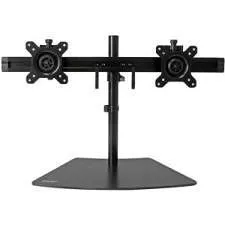 StarTech ARMBARDUO Dual Monitor Stand - Crossbar - Supports Monitors up to 24"