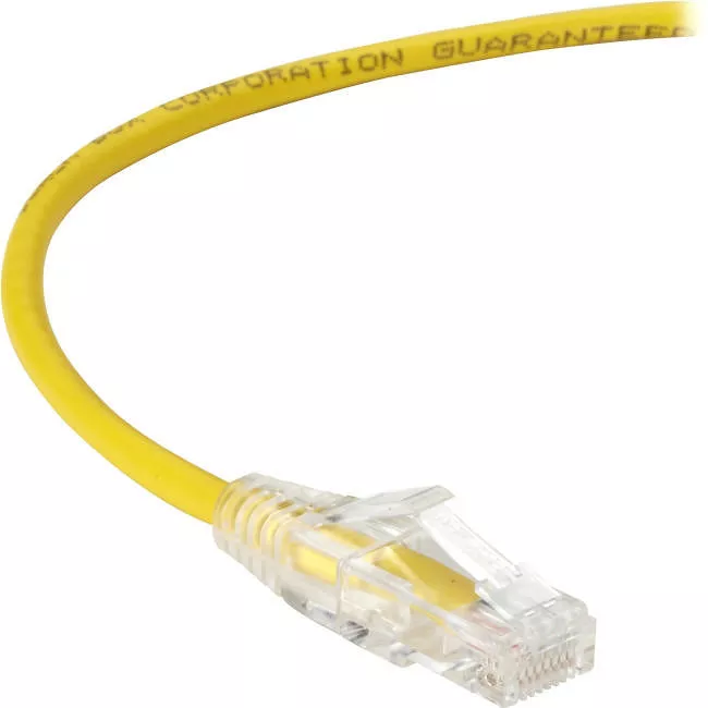 Black Box C6APC28-YL-15 CAT6A 500-MHz Stranded Ethernet Patch Cable