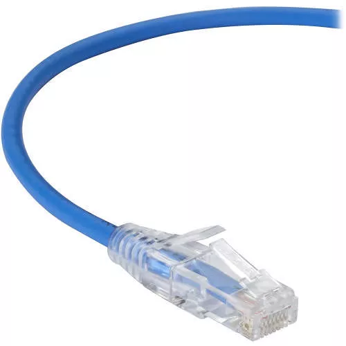 Black Box C6APC28-BL-12 Slim-Net Cat.6a UTP Patch Network Cable