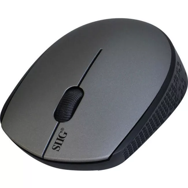 SIIG JK-WR0N12-S1 3-Button Grey Wireless Optical Mouse