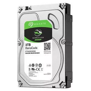 Seagate ST3000DM007 BarraCuda Hard Drive - 3 TB - 256 MB - 3.5 - SATA - 5400