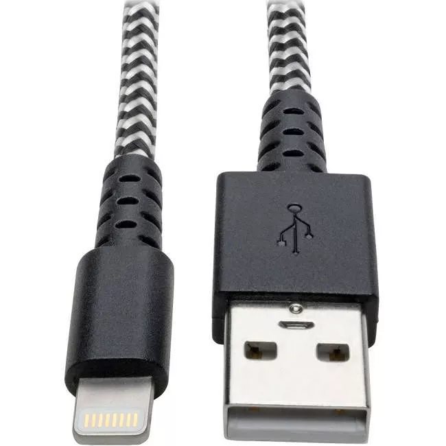 Tripp Lite M100-003-HD Heavy Duty Lightning to USB Sync / Charge Cable - Apple iPhone iPad - 3 ft