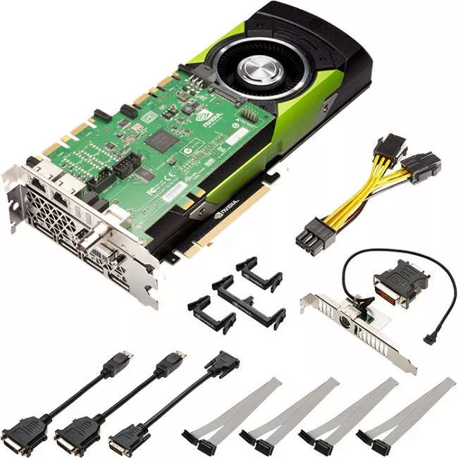 PNY VCQM6000SYNC24GB-PB Quadro M6000 Graphic Card - 24 GB GDDR5 + Quadro Sync (Turnkey Kit)