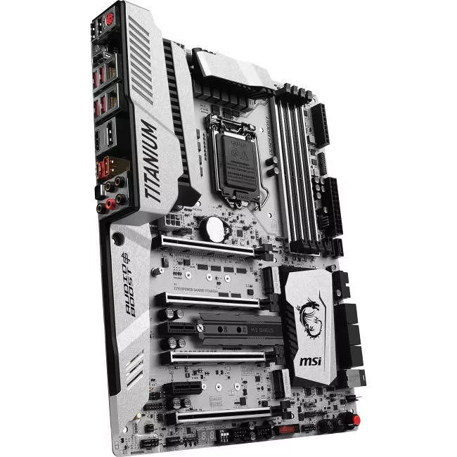 MSI Z270 XPOWER GAMING TITANIUM Desktop Motherboard - 1x Socket H4 LGA-1151 - Intel Z270 - 4x DDR4 - RAID - 3x M.2 - 4x PCIe x16 - ATX