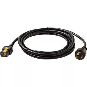 APC AP8753 Power Cord, Locking C19 to L6-20P, 3.0m