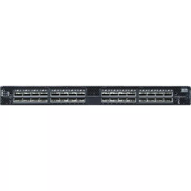 Mellanox MSN2700-CS2F Spectrum Open Ethernet Switch - 100 GbE - 1U - 32x QSFP Port - Onyx - P2C Airflow