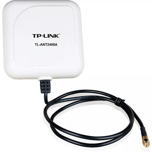 TP-LINK TL-ANT2409A 2.4GHz 9dBi Directional Antenna,802.11n/b/g, RP-SMA Male connector, 3ft cable