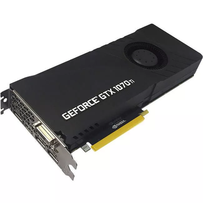 PNY VCGGTX1070T8PB-CG GeForce GTX 1070 Ti Graphic Card - 1.61 GHz Core - 8 GB GDDR5 - Dual Slot
