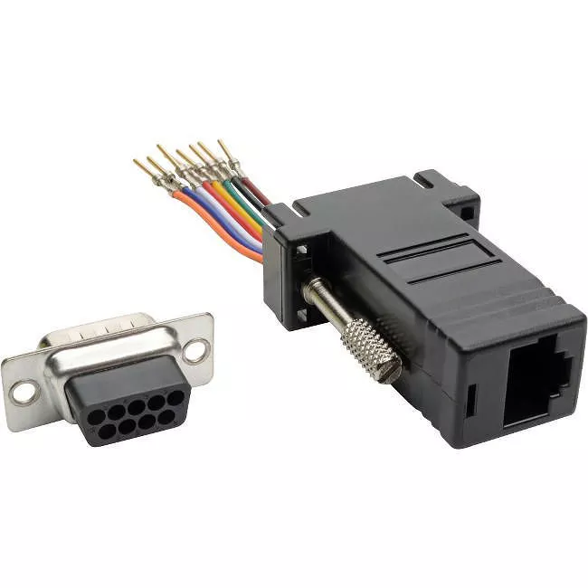 Tripp Lite P440-89FM DB9 to RJ45 Modular Serial Adapter (M/F) RS-232 RS-422 RS-485