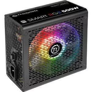 Thermaltake PS-SPR-0500NHFAWU-1 Smart RGB Series 500W 80 PLUS Certified Power Supply