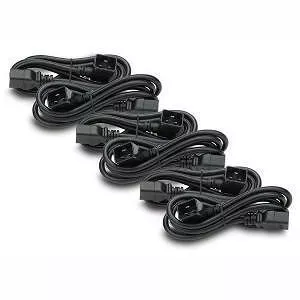 APC AP98892F Power Cord Kit (6 ea), C19 to C20 (90 degree), 0.6m