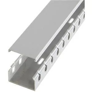 StarTech AD105X1 2in x 1in Open Slot Wiring Cable Raceway Duct with Cover - Open Slot