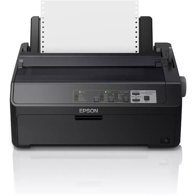 Epson C11CF37202 FX-890II 9-pin Dot Matrix Printer - Monochrome - Energy Star