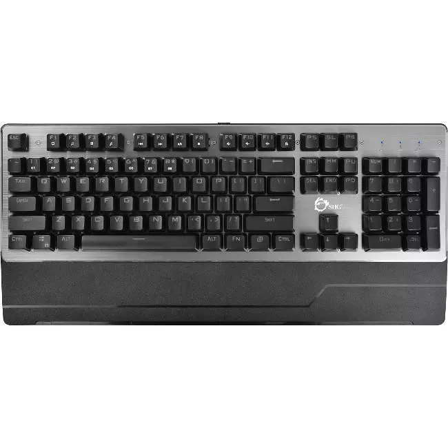 SIIG JK-US0M12-S1 USB Wired Mechanical Gaming With 7 Color LED Backlit Keyboard 