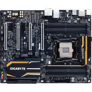 GIGABYTE GA-X99P-SLI Desktop Motherboard - 1x Socket R LGA-2011 - Intel X99 - 8x DDR4 - RAID - 1x M.2 - 4x PCIe x16 - ATX