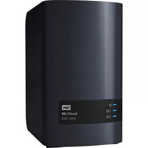 WD WDBVBZ0200JCH-NESN 20TB My Cloud EX2 Ultra 2-bay NAS Server