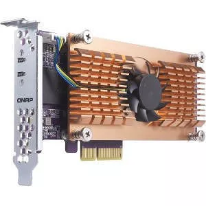 QNAP QM2-2P Dual M.2 22110/2280 PCIe SSD Expansion Card