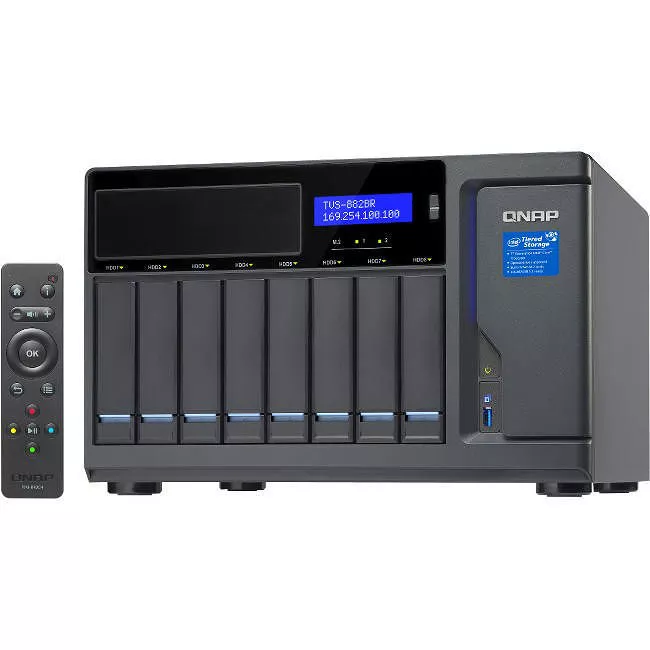 QNAP TVS-882BR-I7-32G-US Turbo vNAS TVS-882BR SAN/NAS Storage System