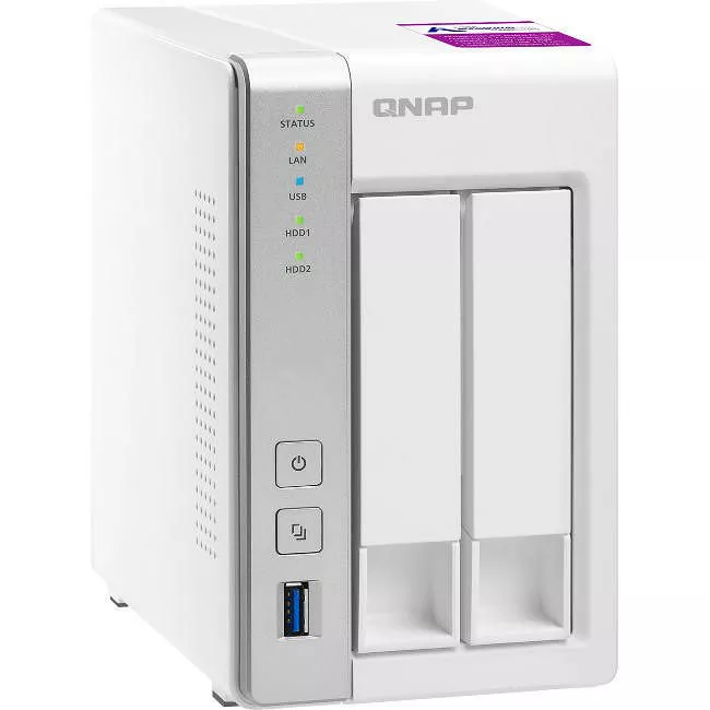 QNAP TS-231P2-1G-US Turbo NAS TS-231P2 SAN/NAS Storage System