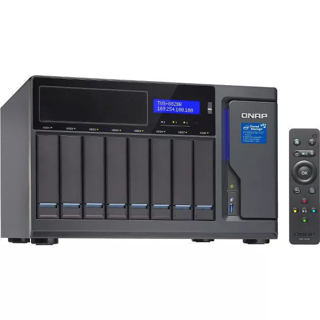 QNAP TVS-882BR-ODDI732GUS Turbo vNAS TVS-882BR SAN/NAS Storage System