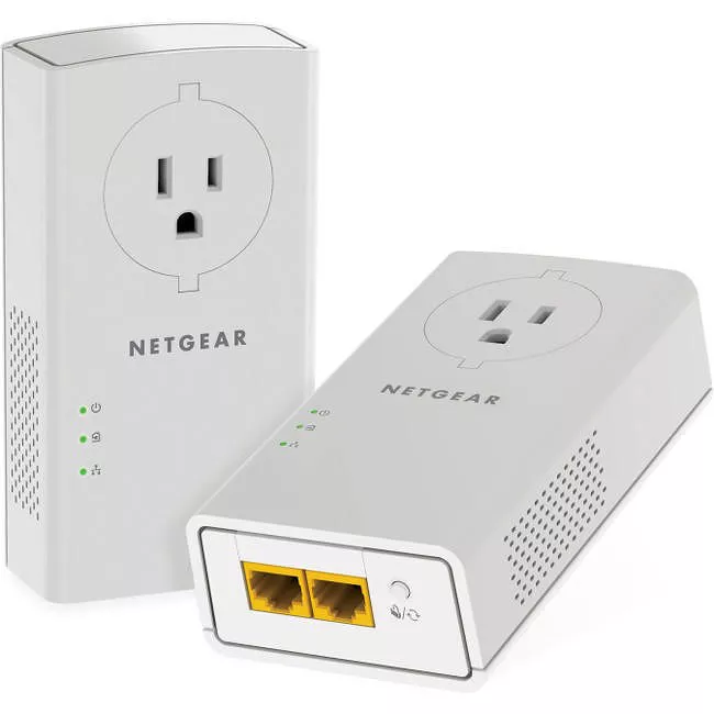 NETGEAR PLP2000-100PAS Powerline 2000 + Extra Outlet, PLP2000