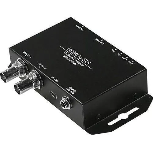 YUAN HDMI TO SDI PIP 2 HDMI to SDI with PIP/PBP Up/Down Converter