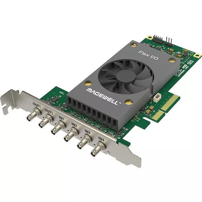 Magewell 11800 Flex I/O SDI 4i2o 4-channel 2K Capture +2-channel 2K Playback Card