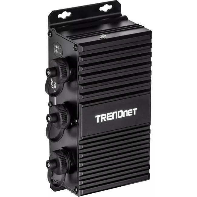 TRENDnet TI-EU120 2-Port Industrial Outdoor Gigabit UPoE Extender