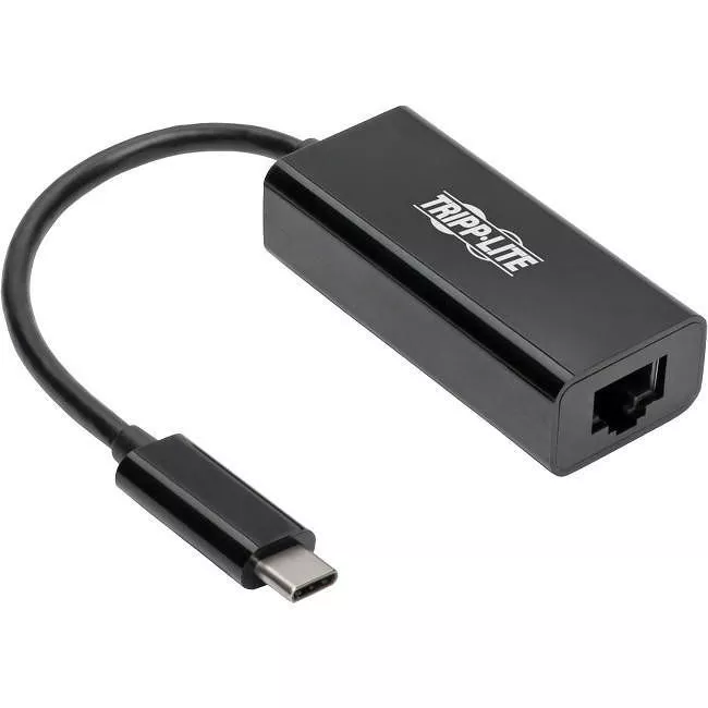 Tripp Lite U436-06N-GB USB C to Gigabit Ethernet Adapter Thunderbolt 3 Compatible Black