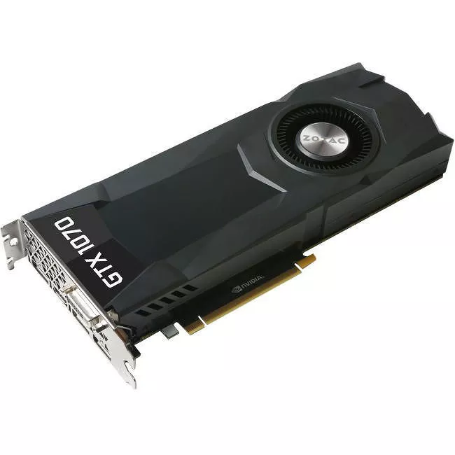 ZOTAC ZT-P10700D-10B GeForce GTX 1070 Graphic Card - 1.51 GHz Core - 1.68 GHz Boost Clock