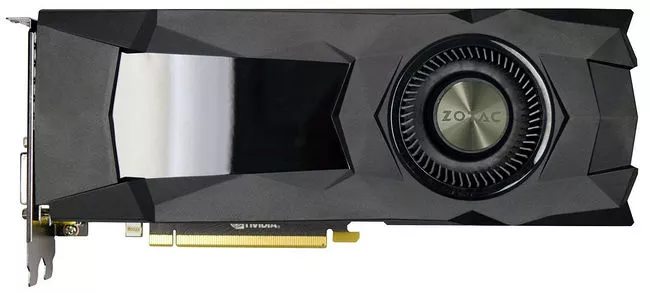 ZOTAC ZT-P10800D-10B GeForce GTX 1080 8 GB GDDR5X 1.61 GHz Core