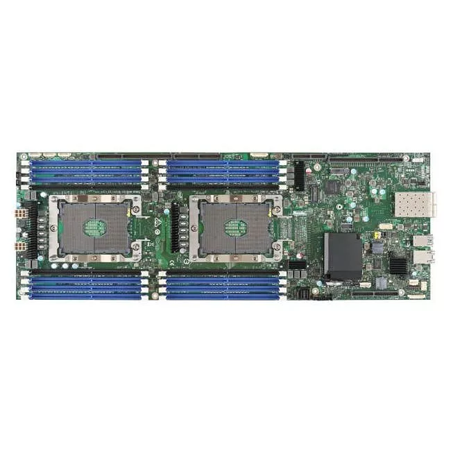 Intel BBS2600BPS Server Motherboard - 2x Socket P LGA-3647 - Intel C622 - 16x DDR4 - 2x PCIe x16 - Proprietary Form Factor