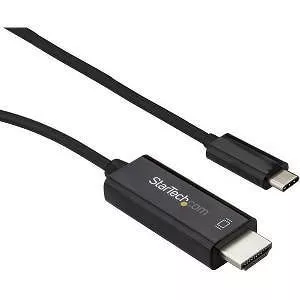 StarTech CDP2HD3MBNL 10ft USB C to HDMI - 4K 60Hz USB Type C DP Alt Mode Adapter Cable