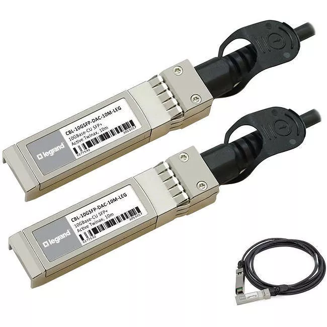C2G CBL10GSFPDAC10-LEG Dell Force10 CBL-10GSFP-DAC-10M 10GBase-CU 10m SFP+ DAC Cable TAA